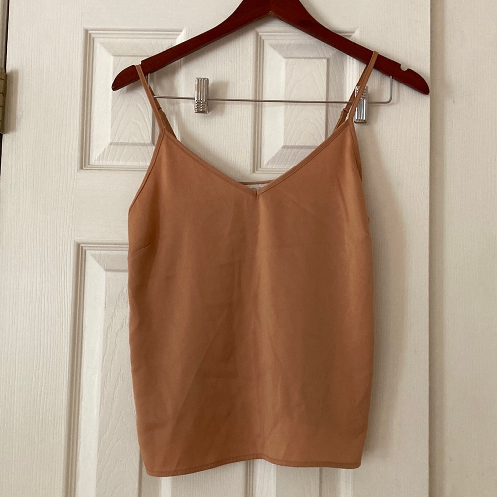 Flowy Satin Tank Top Camisole